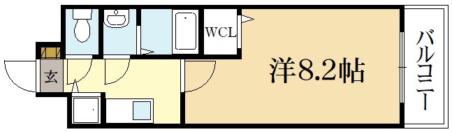 べラジオ京都一乗寺 間取り