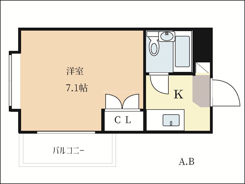 サンライト橋本 間取り
