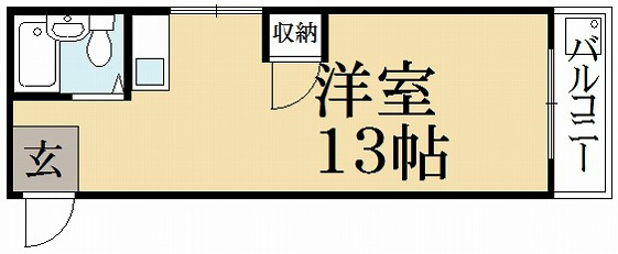 レスポアールオオニシ 間取り
