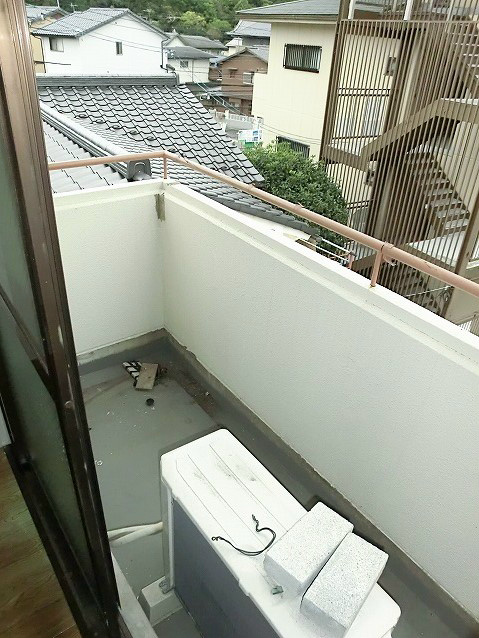 レスポアールオオニシ ベランダ