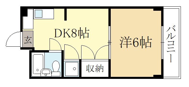 リバーサイド西賀茂 間取り