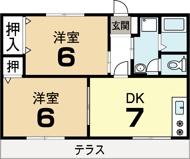 リバティフジムラ 間取り