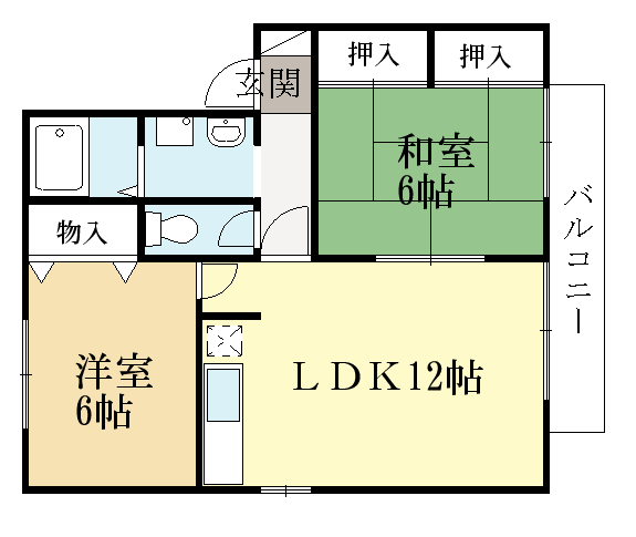ハイカムール庭井 間取り
