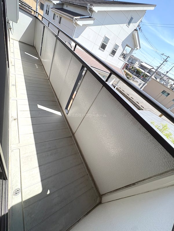 ハイカムール庭井 ベランダ