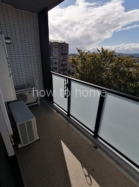 THE RESIDENCE 北白川 ベランダ