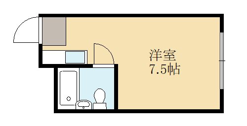 プチハイツ小倉 間取り