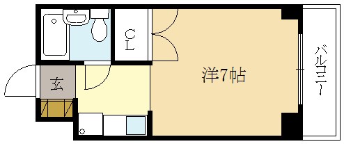 向島スタジオフラッツ 間取り
