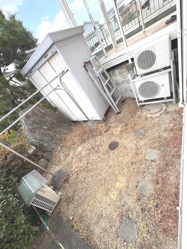 寺田深谷貸家 ベランダ