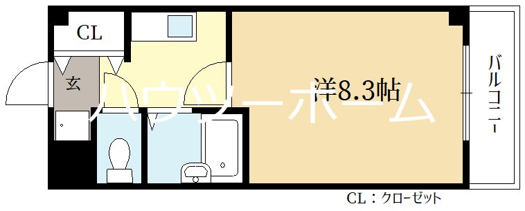 ブランベージュ桂 間取り