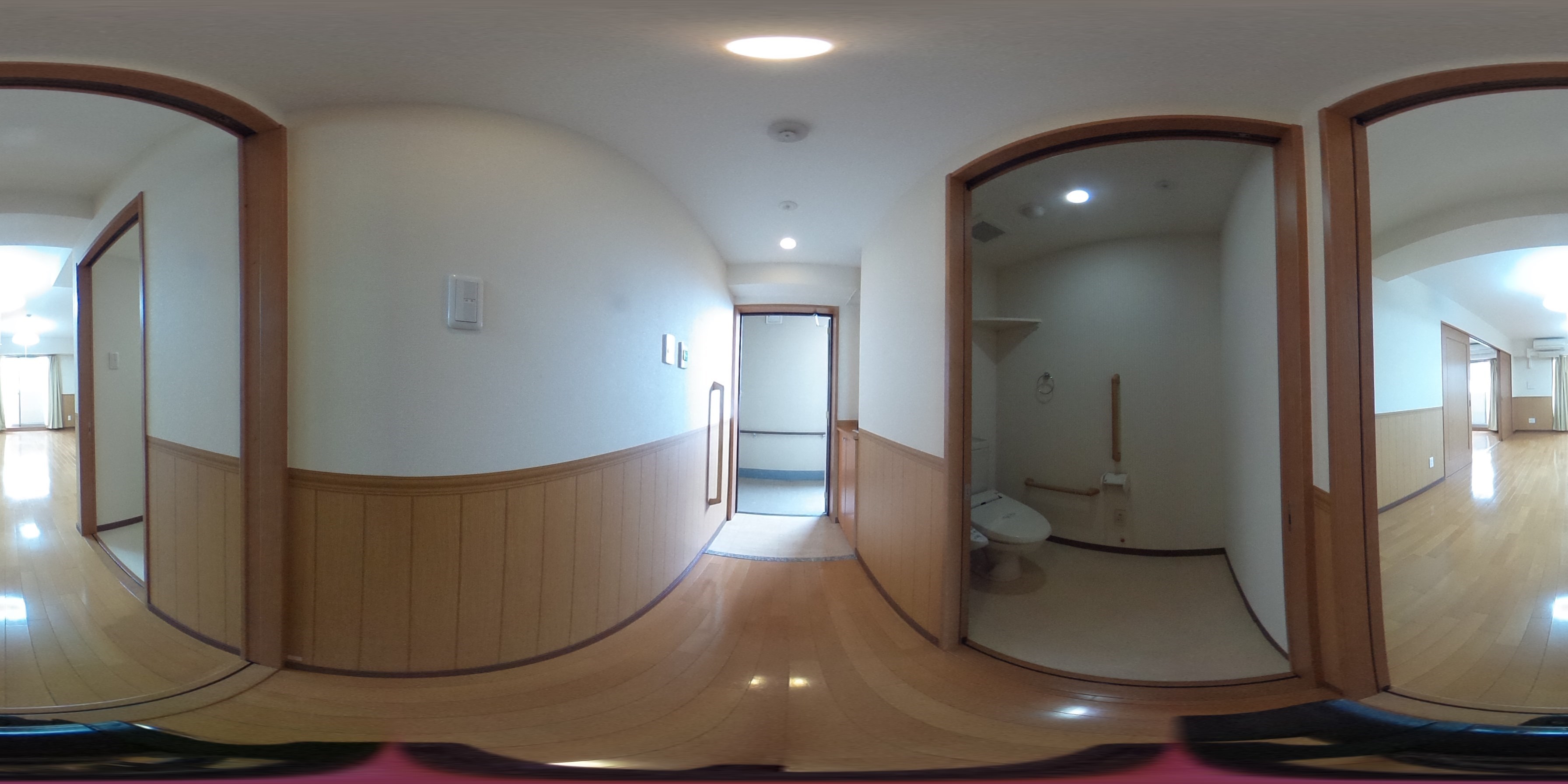悠明館 玄関