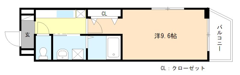 京都府京田辺市大住大坪 間取り