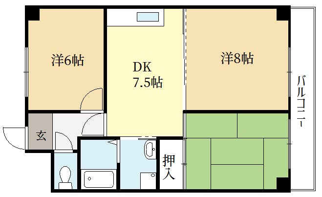宇治プラザ 間取り