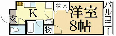 ドリーミーK 間取り