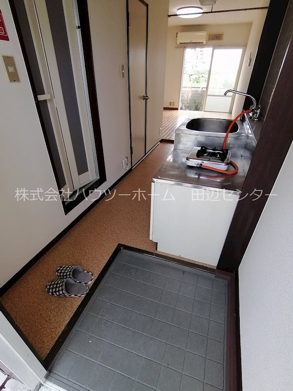 サニーハイツ中川B棟 玄関