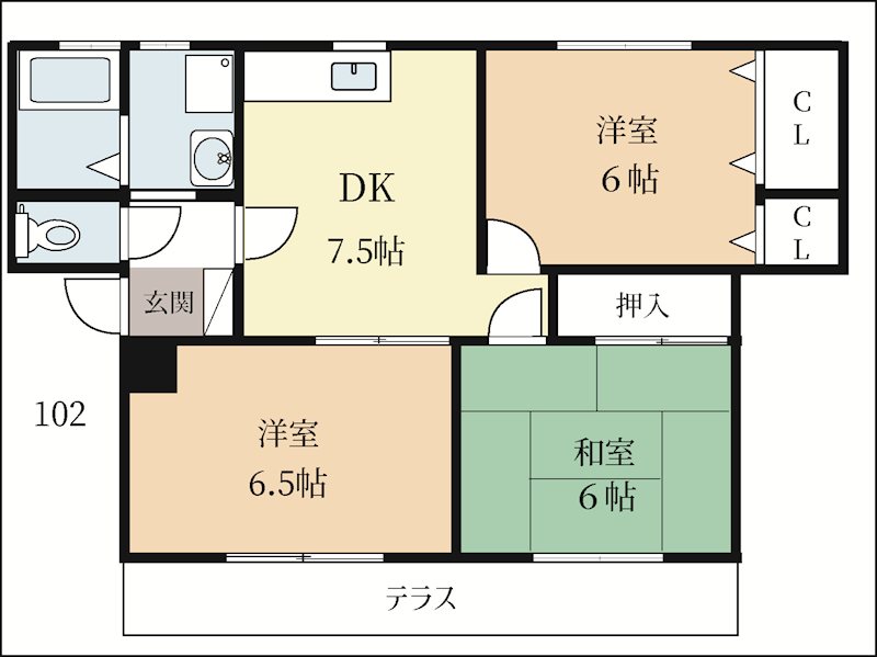 ルミエール州見 間取り