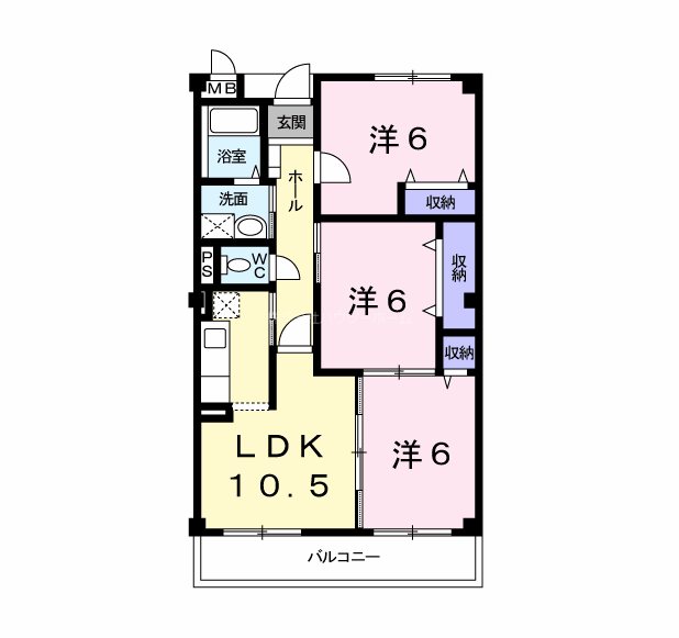 ラフォンターナ 間取り