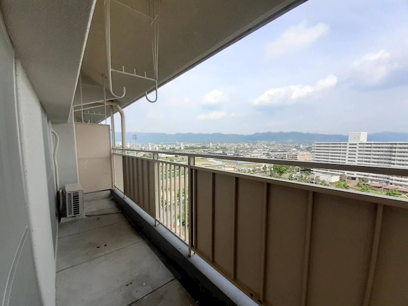 ベルヴィタウン京都伏見(向島市営住宅9街区) ベランダ