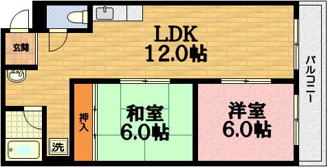第2長栄マンション 間取り