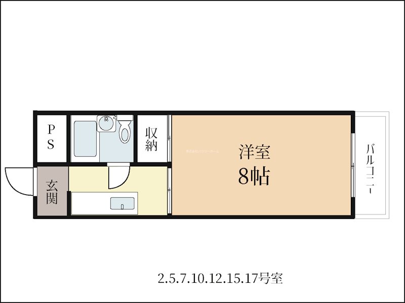 フレンズ墨染 間取り