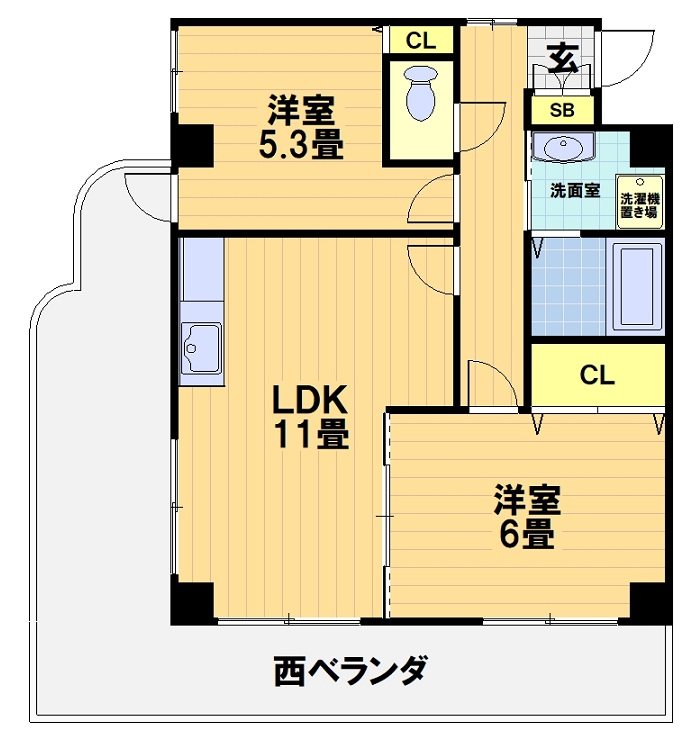 ヴェルドミール 間取り