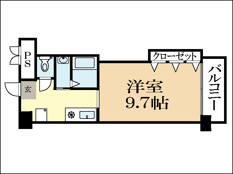 クィーンズコート久津川 間取り