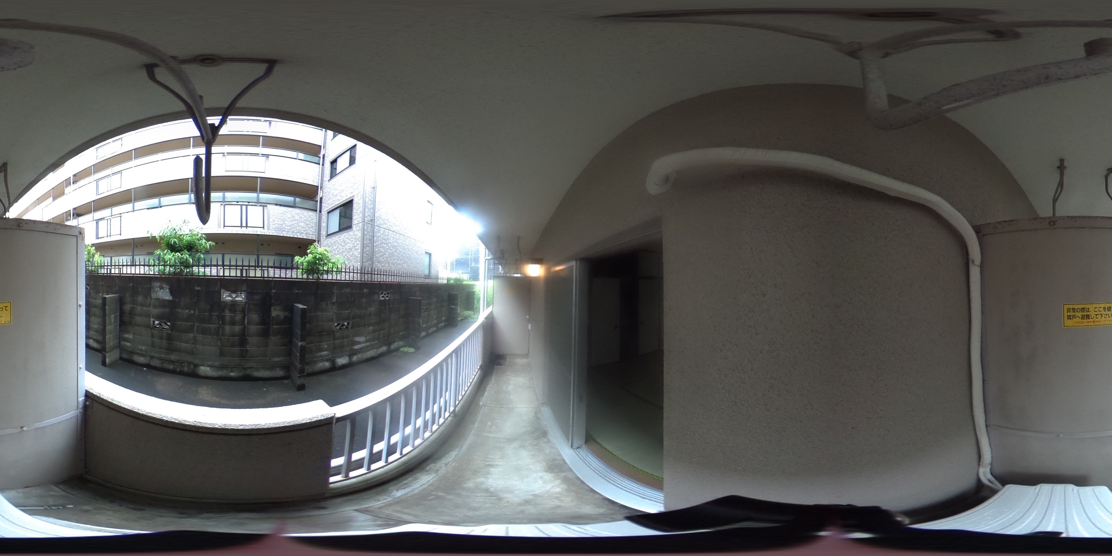 トアベルデュール ベランダ