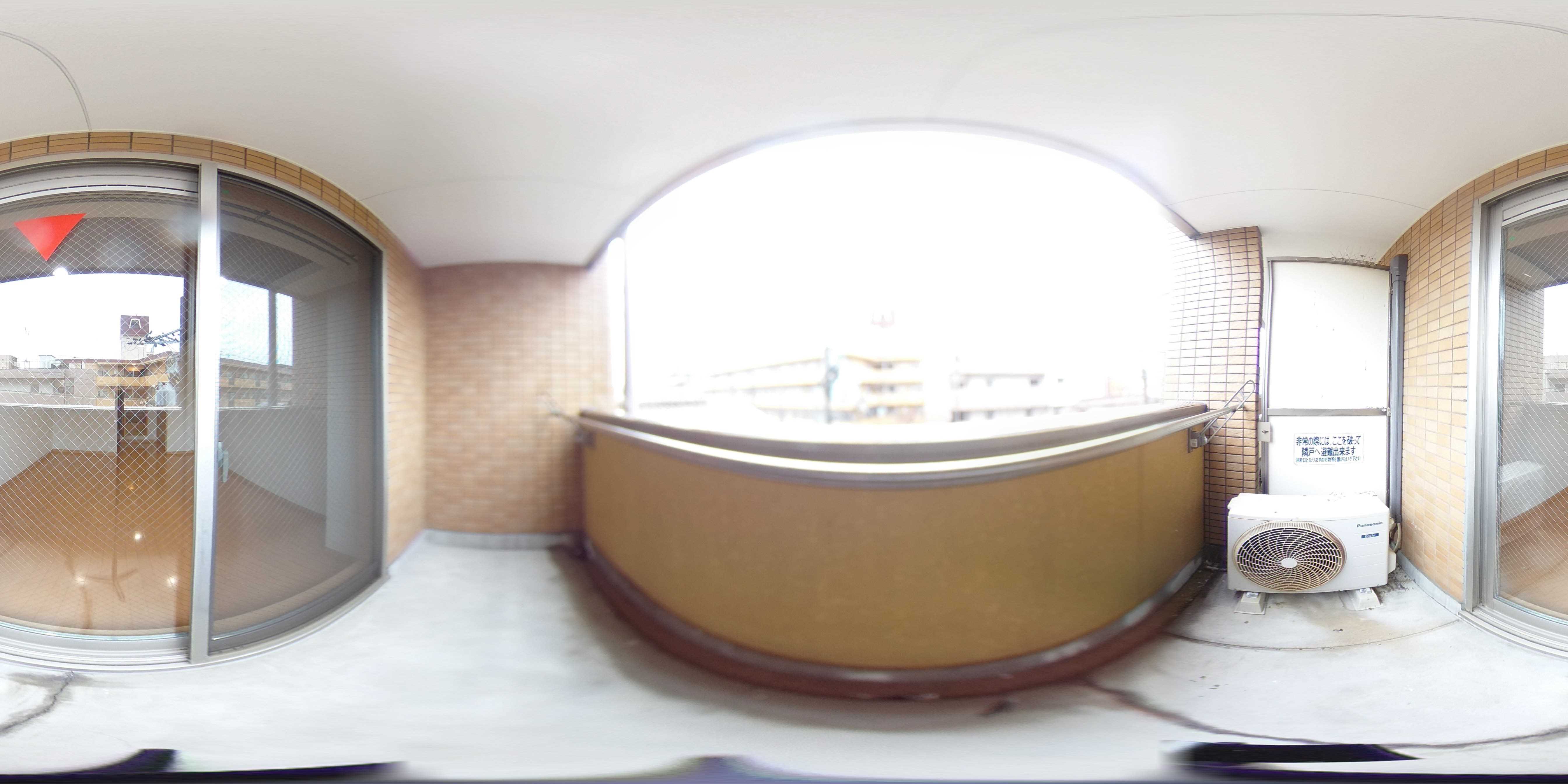 Coto Glance一乗寺駅前 ベランダ