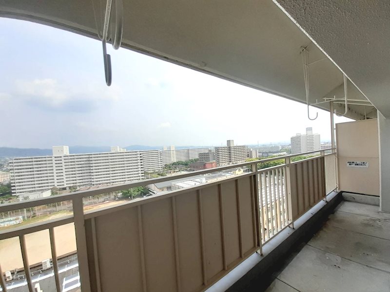 ベルヴィタウン京都伏見(向島市営住宅9街区) ベランダ