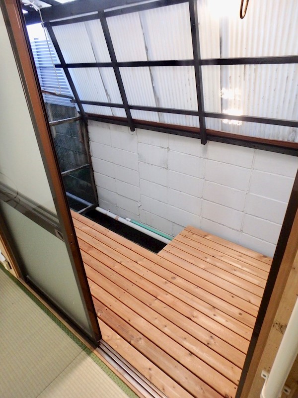 上田住宅 ベランダ