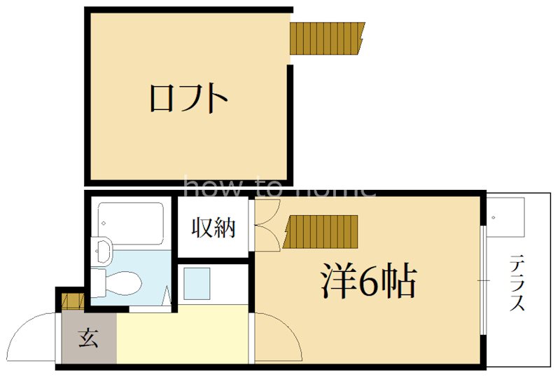 AXISⅡ 間取り