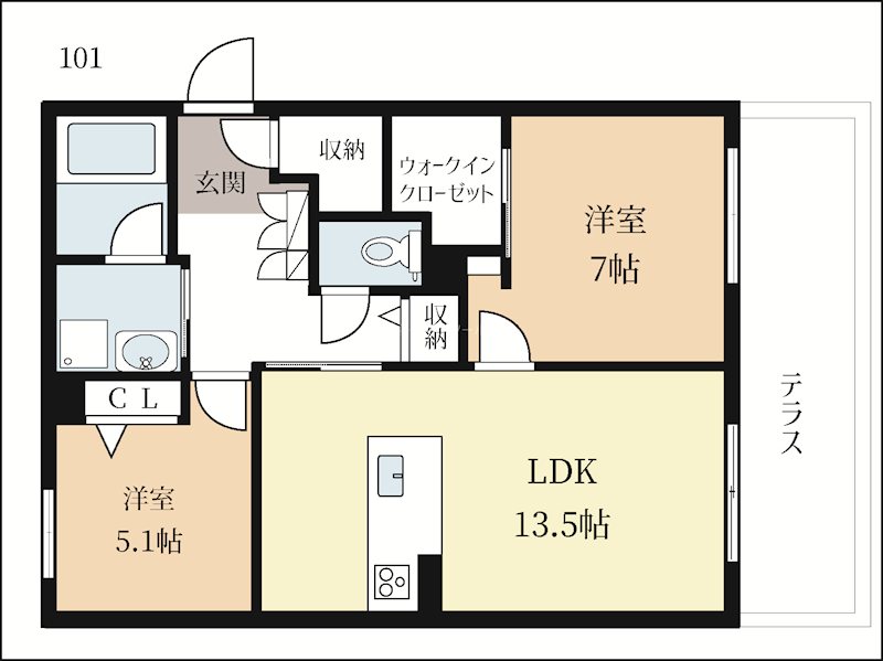 グランドルフ 間取り