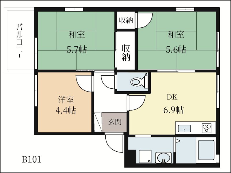 ファミール 間取り
