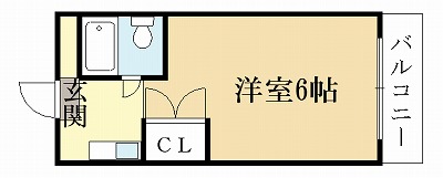 ボーン宇治Ⅰ号館 間取り