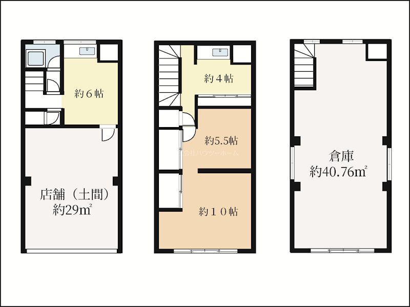 寺田貸店舗・事務所 間取り