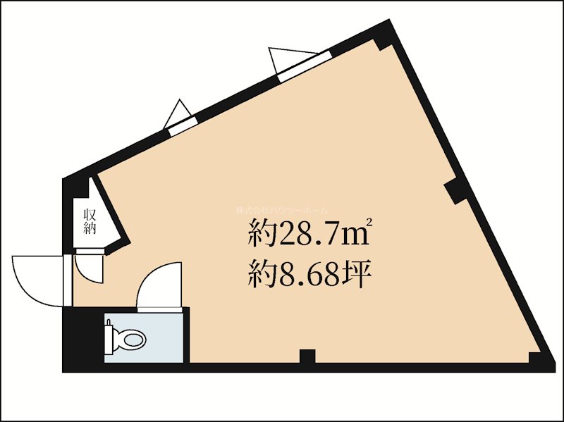 大西ビルCT西棟 間取り