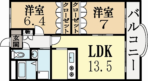 サンフォレスト久御山 間取り