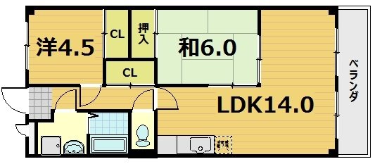 第50長栄ボン・プレミール 間取り