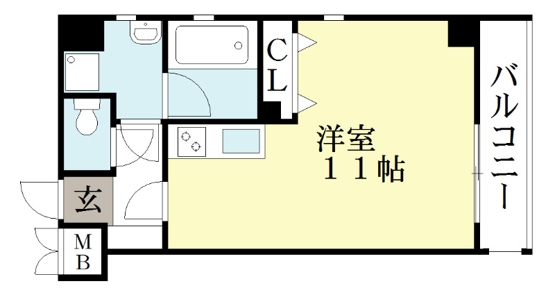 エバーグリーン六地蔵　Aタイプ  間取り