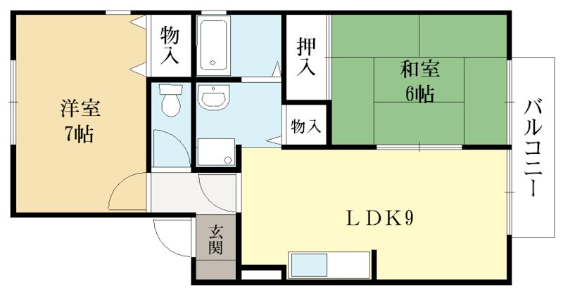 ハイカムールみず 間取り