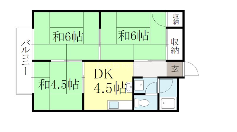 クイーンハイツ 間取り