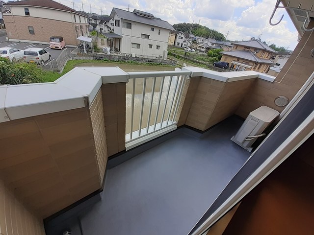 リア　フォレスト　サガラ ベランダ