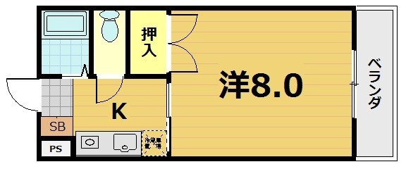 クレアトール23 間取り