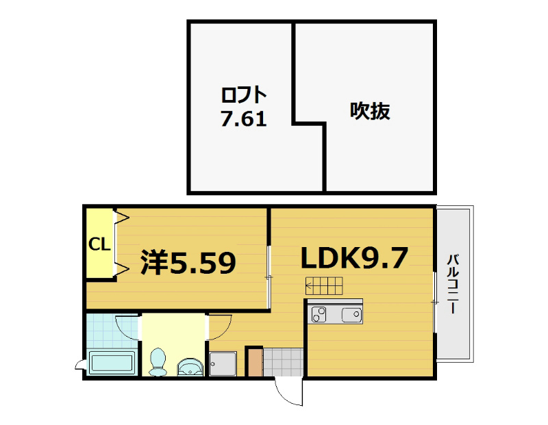 ピア・プリマ貴船館 間取り