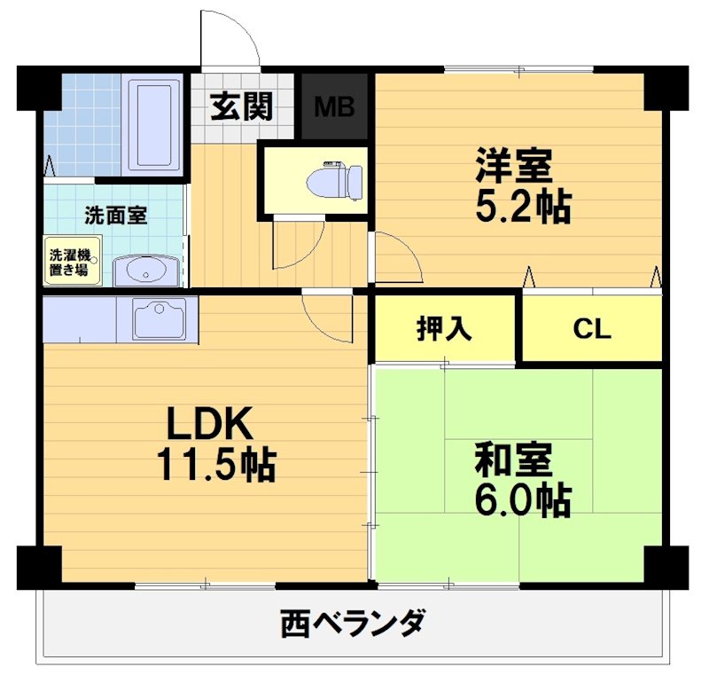ヴェルドミール 間取り