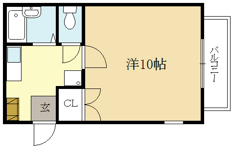 サンライズA 間取り