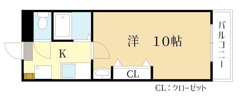 パルスピリア’91 間取り