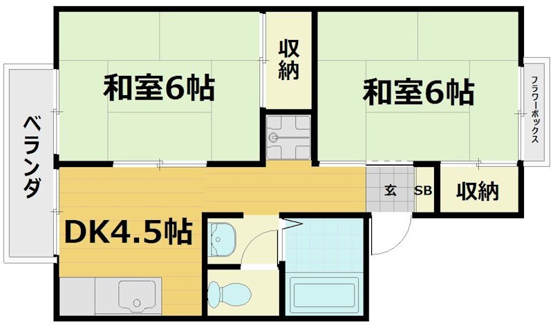 シャルム豊 間取り