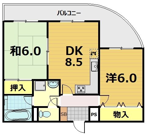 リーブルショーザン 間取り
