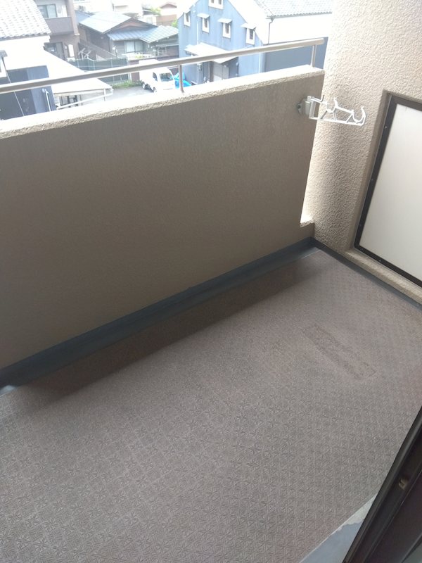 香珠マンション ベランダ
