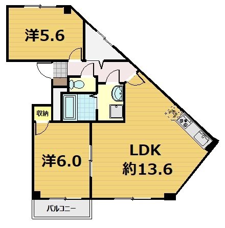 シャン・デ・リ 間取り